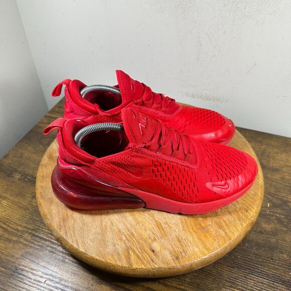 Nike Air Max 270 Varsity Red Men's Size 9.5 CV7544-600 Shoe Sneakers